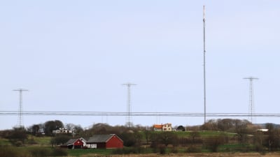 Radiostationen Grimeton i Sverige.