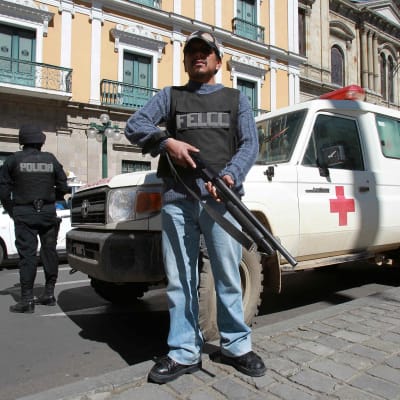Polis i Bolivia.