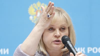 Ella Pamfilova, centrala valkommissionens ordförande i dumavalet 2016.
