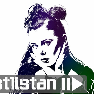 Artisten Venior poserar.