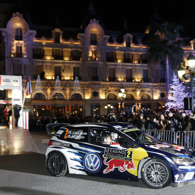 Jari-Matti Latvalas bil i Monte Carlo.