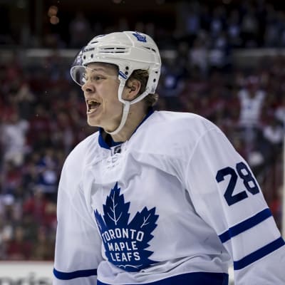 Kasperi Kapanen, Toronto Maple Leafs, våren 2017.