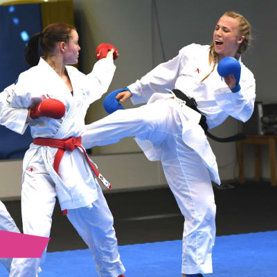 Karatekan Titta Keinänen i Sportliv.