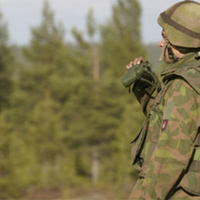 Suomen armeijan sotilas