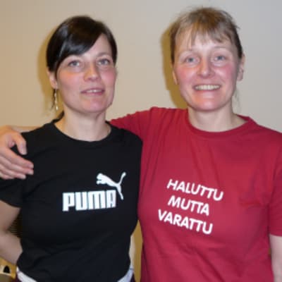 Uudenmaan Voimakaksikkopari Heidi Aaltonen ja Tiina Korhonen