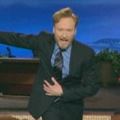 Conan O'Brien uudessa ohjelmassaan.