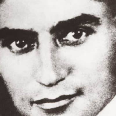 Kuvassa Franz Kafka