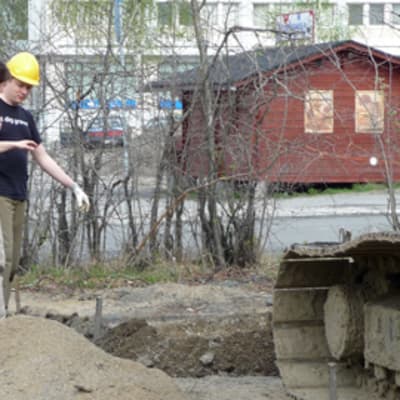 Kaupunkiarkeologisia kaivauksia Torniossa