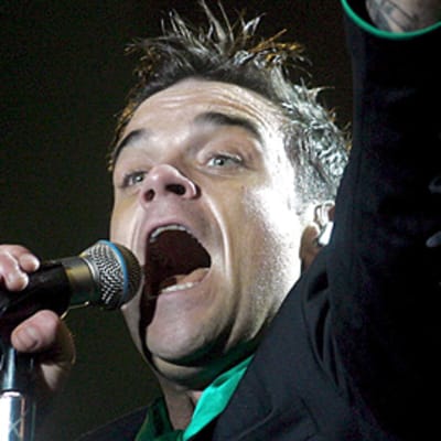 Robbie Williams keikalla Chilen Santiagossa 2006.