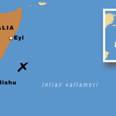 Somalian kartta