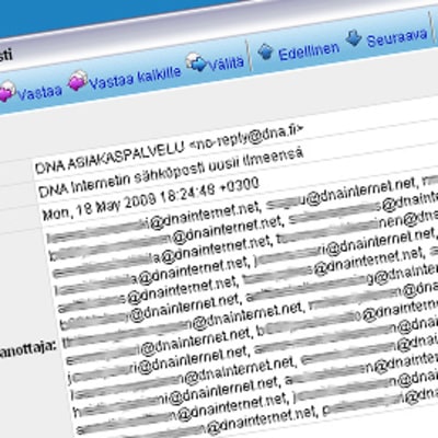 Webmail - uusimmat sisällöt – 