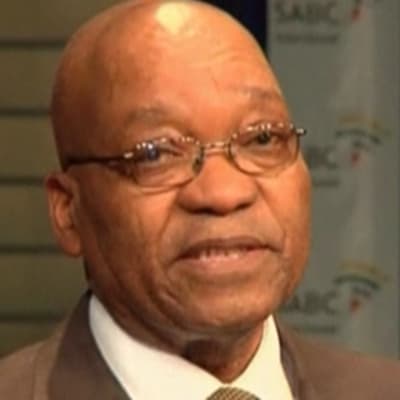 Jacob Zuma Valittiin Etelä-Afrikan Presidentiksi.