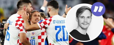 Kroatien firar seger i VM.