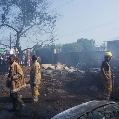 Sierra Leone, explosion
