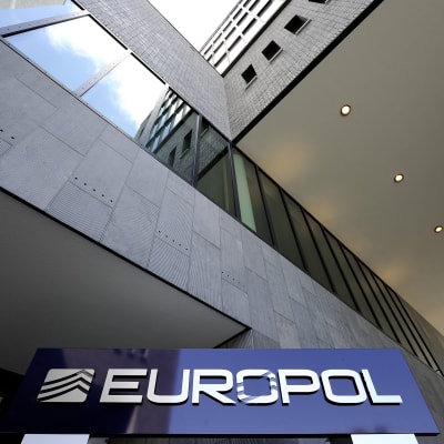 Europols högkvarter i Nederländerna.