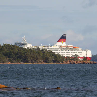 Viking Line-fartyget M/S Amorella gick på grund utanför Åland den 20 september.