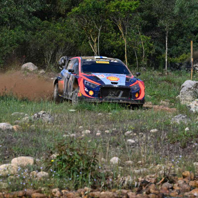 Esapekka Lappi kör Sardiniens VM-rally