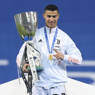 Cristiano Ronaldo och Juventus vann Supercoppa Italiana.