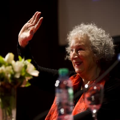 Den kanadensiska författaren Margaret Atwood.