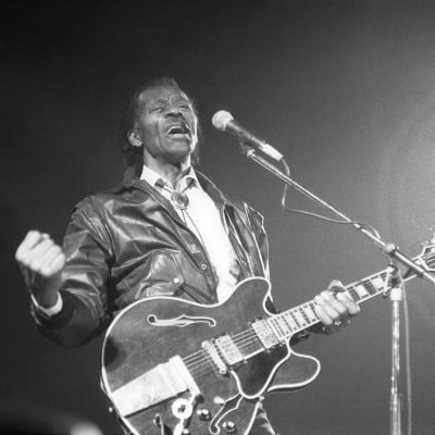 Chuck Berry under ett uppträdande 1992