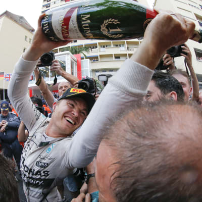 Nico Rosberg har firat tre år i följd i Monaco - blir det ett fjärde firande?