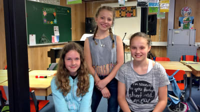 Amanda Palmén, Nicolina Blomander, Venny Nyman.