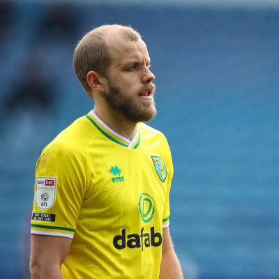 Teemu Pukki Norwichin paidassa.