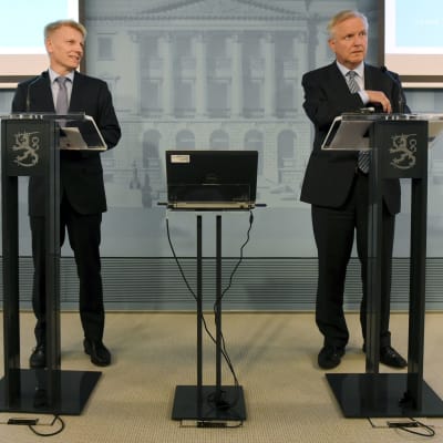 Kimmo Tiilikainen och Olli Rehn