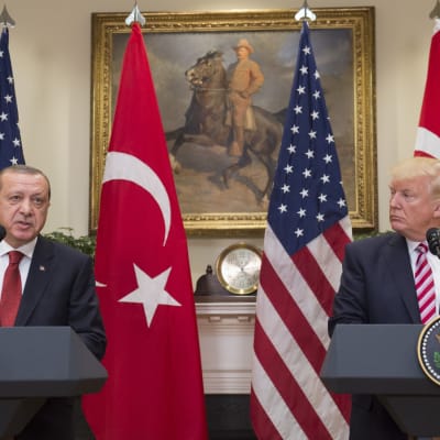 Recep Tayyip Erdogan och Donald Trump