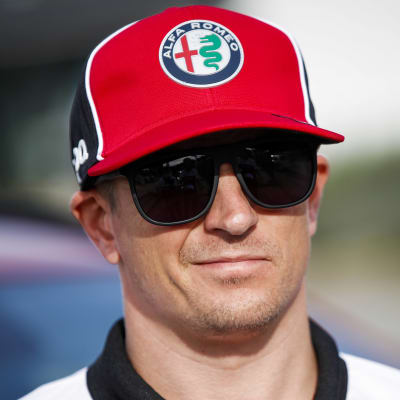 Kimi Räikkönen i Ungern.