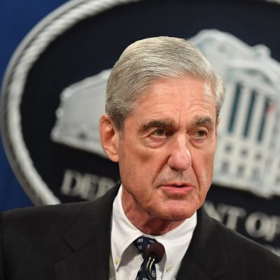 Robert Mueller vid en presskonferens 29 maj 2019.