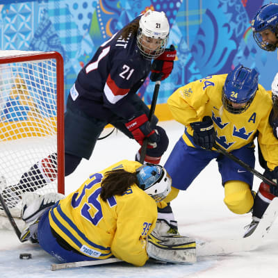 Sverige-USA, semifinal, OS 2014