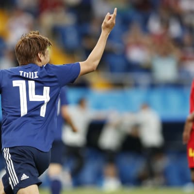 Japani kahden maalin shokkijohtoon Belgiaa vastaan