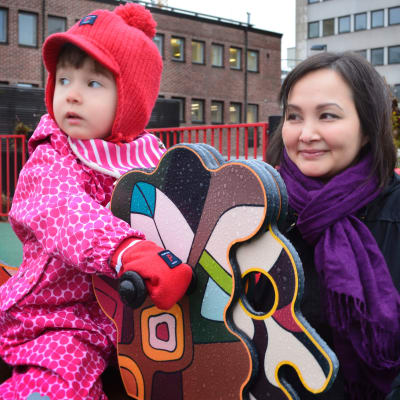 Aliina Mikkola ja Miina Masuda Lahti