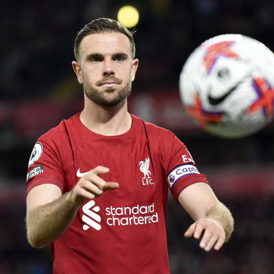 Jordan Henderson i Liverpool.