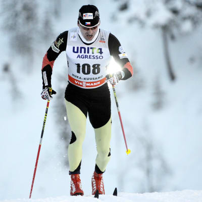 Lukas Bauer snabbast i Kuusamo.