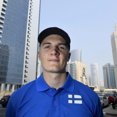 Oliver Helander under VM i Doha