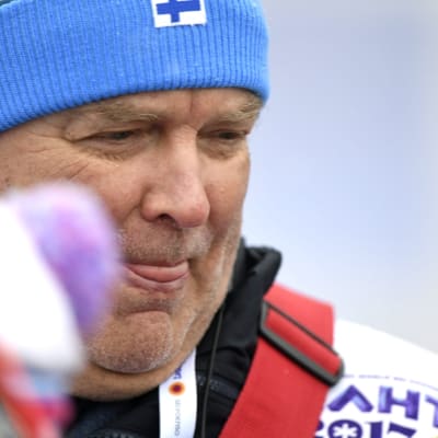 Reijo Jylhä, det finländska skidlandslagets chefstränare