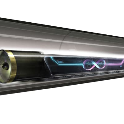Hyperloop-tåg i tunnel.