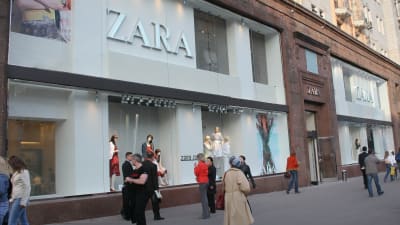 Zaras butik i Moskva