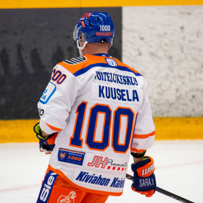 Kristian Kuusela med nummer 1000 på ryggen.