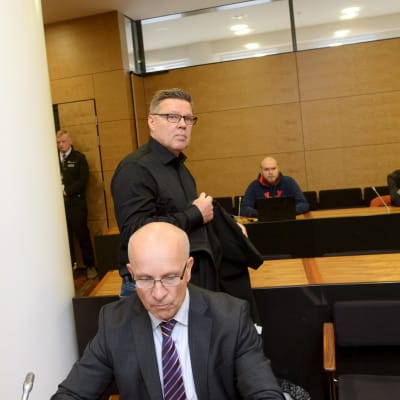 Jari Aarnio i hovrätten. 