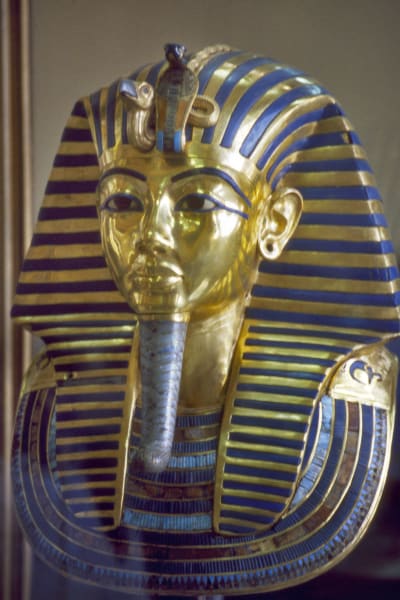Fara Tutankhamos dödsmask