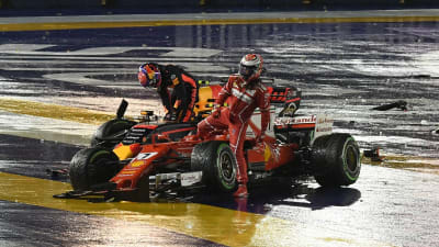 Kimi Räikkönen, Max Verstappen.