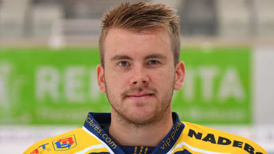 Patrik Parkkonen i Lausitzer Füchses tröja.