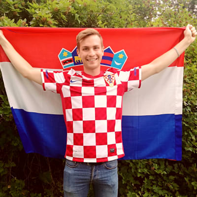 Toni Budanec, Kroatisk supporter i Esbo.