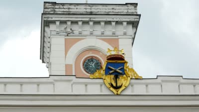 Tornet på Lovisa rådhus.
