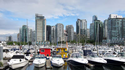Vy över Vancouver
