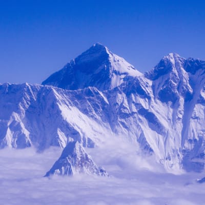 Vy av Mount Everest