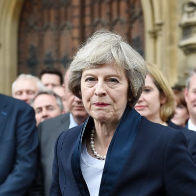 Theresa May.